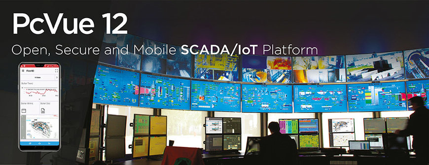PcVue 12: The open, secure and mobile SCADA/IoT platform !